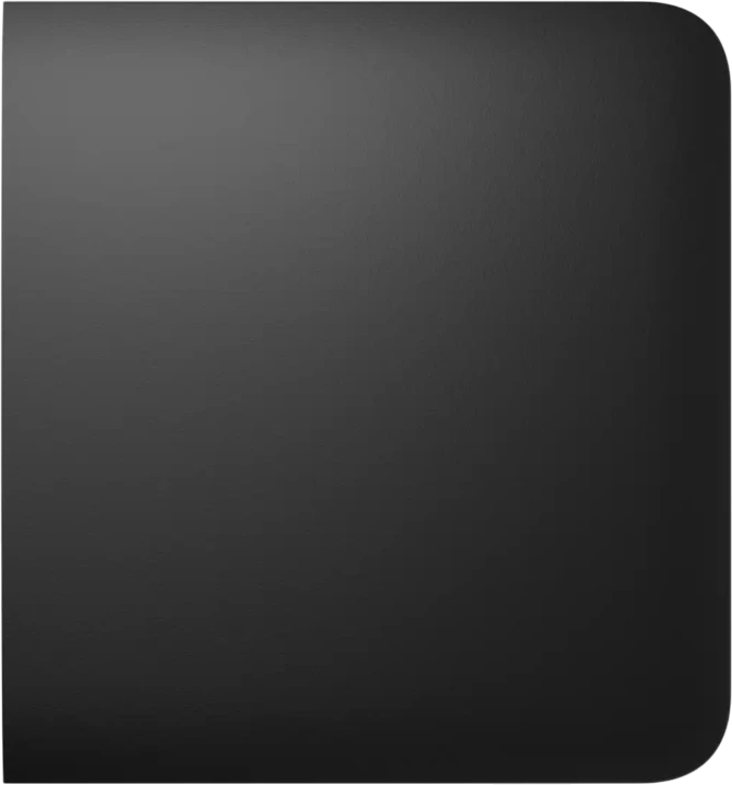 AJAX | seitliche Taste 1-fach oder Wechselschalter - SideButton 1 black AJAX | seitliche Taste 1-fach oder Wechselschalter - SideButton 1 black