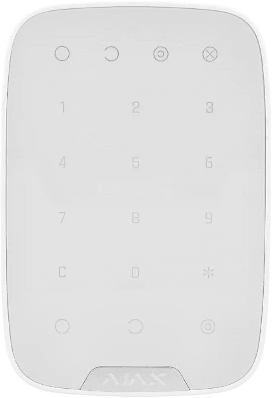 AJAX | Bedienteil - KeyPad white AJAX | Bedienteil - KeyPad white