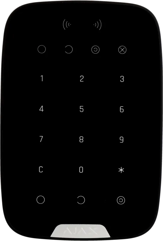 AJAX | Bedienteil - KeyPad Plus black AJAX | Bedienteil - KeyPad Plus black